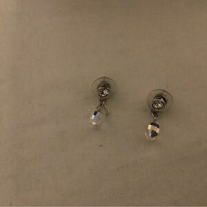 Swarovski Silver and Crystal Earrings